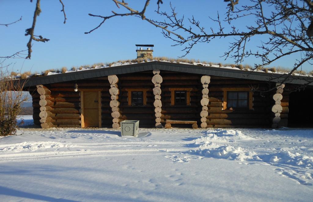 Dein Blockhaus Villa Gollenberg Exteriör bild